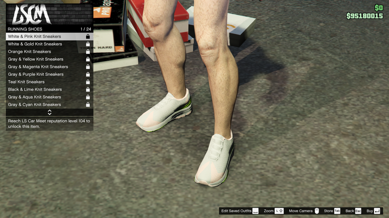 파일:LosSantosTuners-GTAO-MaleShoes-RunningShoes1-White&PinkKnitSneakers.png