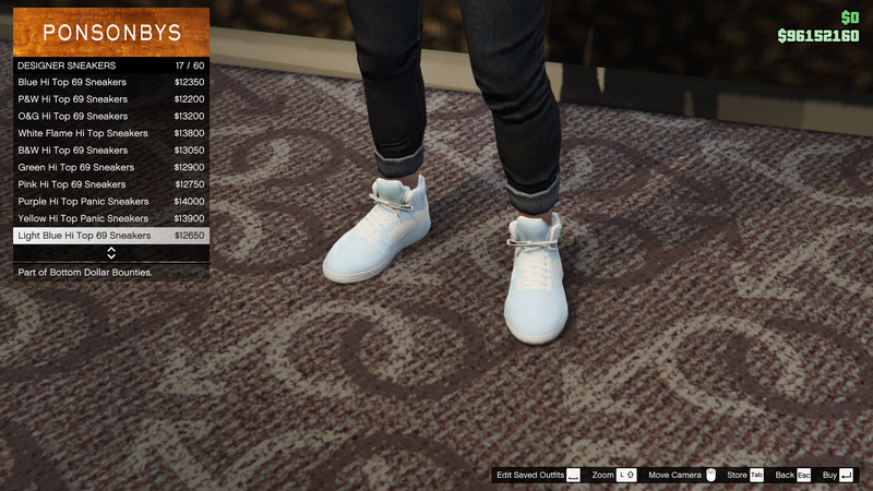 파일:BottomDollarBounties-GTAOe-FemaleShoes-DesignerSneakers16-LightBlueHiTop69Sneakers.png