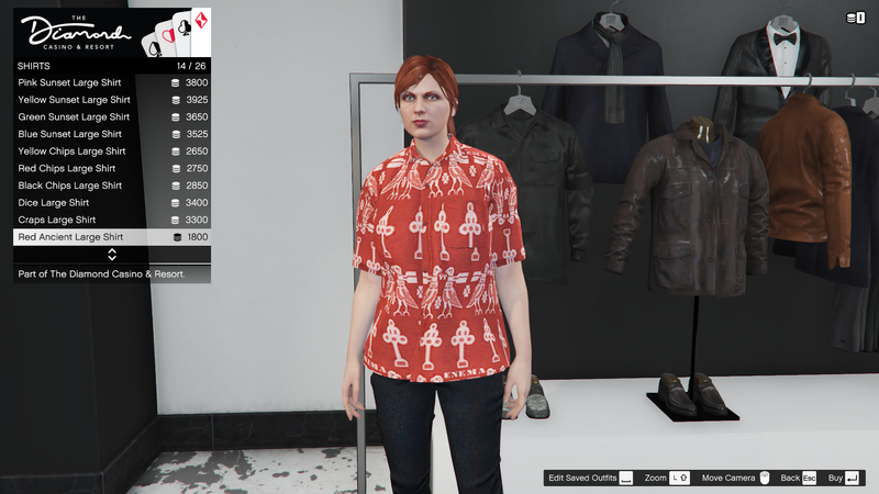 파일:CasinoStore-GTAOee-FemaleTops-Shirts14-RedAncientLargeShirt.png