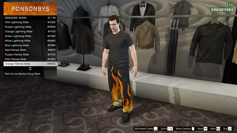 파일:LosSantosDrugWars-GTAOe-MalePants-DesignerJeans21-OrangeFlamesWide.png