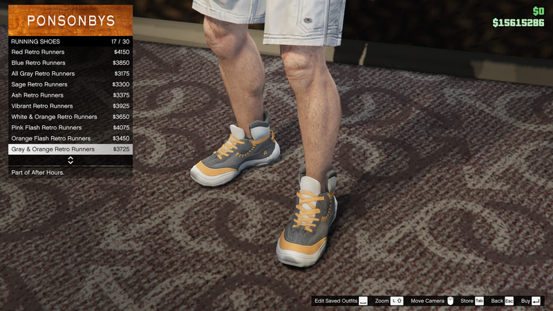 파일:AfterHours-GTAO-MaleShoes-RunningShoes16-Gray&OrangeRetroRunners.png
