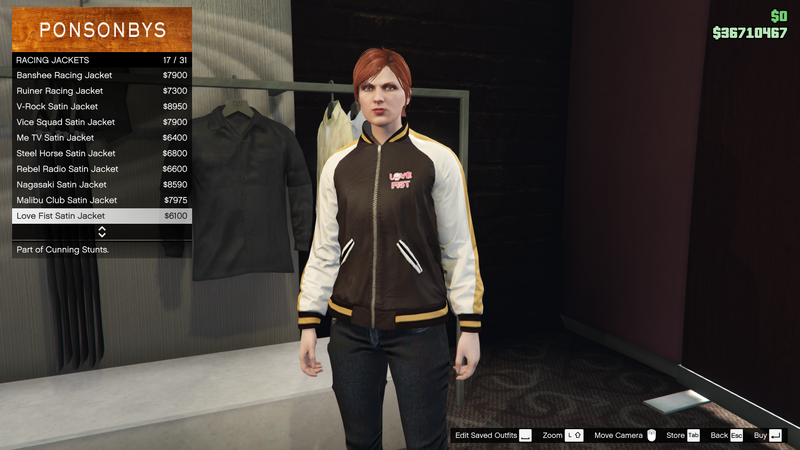 파일:CunningStunts-GTAO-FemaleTops-RacingJackets16-LoveFistSatinJacket.png