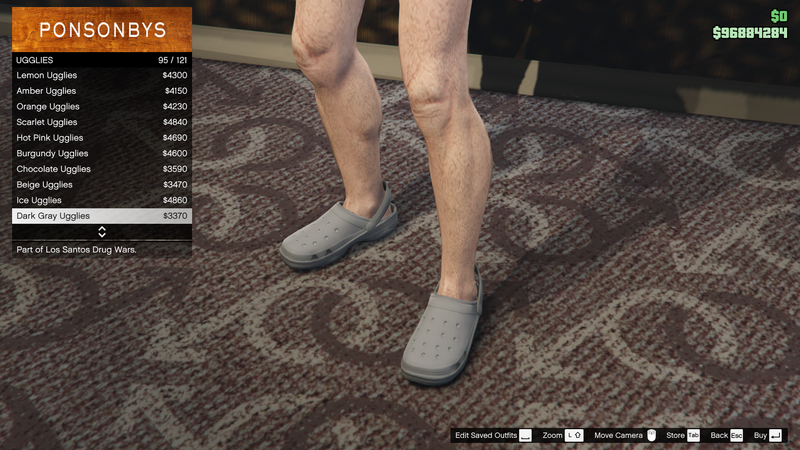 파일:LosSantosDrugWars-GTAOe-MaleShoes-Ugglies94-DarkGrayUgglies.png