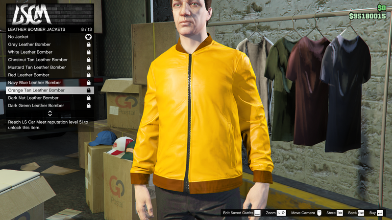 파일:LosSantosTuners-GTAO-MaleTops-LeatherBomberJackets7-OrangeTanLeatherBomber.png
