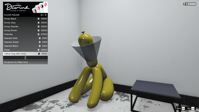 파일:PenthouseDecorations-GTAO-FloorPieces55-YellowDogwithCone.png