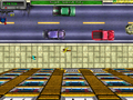 Grand Theft Auto(GTA)의 탑다운 또는 2D 시점.
