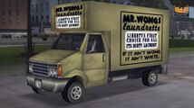 Grand Theft Auto III에 등장하는 미스터 웡의 세탁소의 이름을 딴 회사 밴.