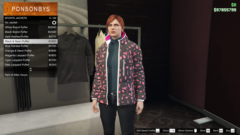 파일:AfterHours-GTAOe-FemaleTops-SportsJackets4-Black&NeonPuffer.png