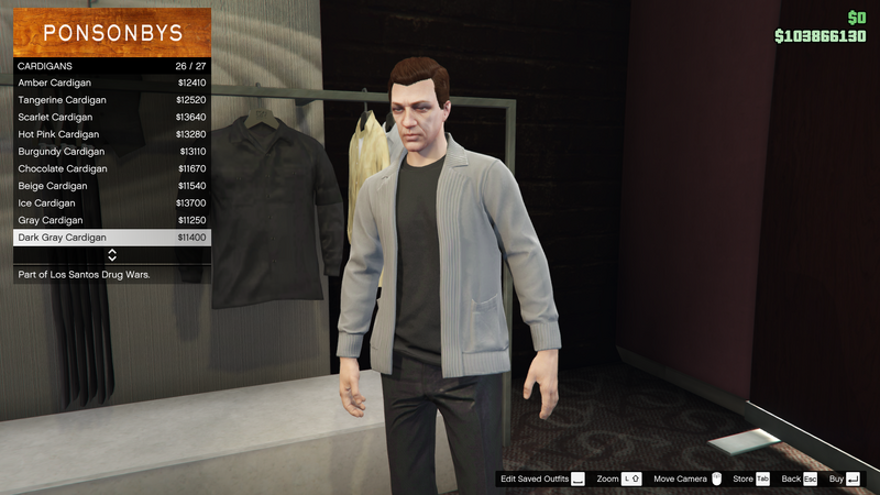 파일:LosSantosDrugWars-GTAOe-MaleTops-Cardigans50-DarkGrayCardigan.png