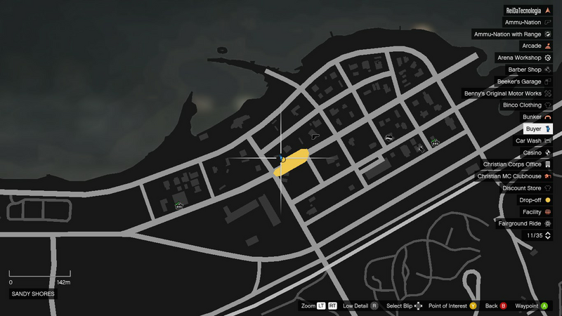 파일:NightclubSellSearchForTheBuyer-GTAO-SandyShores-DropOff9Map.png