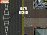《Grand Theft Auto: London》의 You're Nicked! (체포).