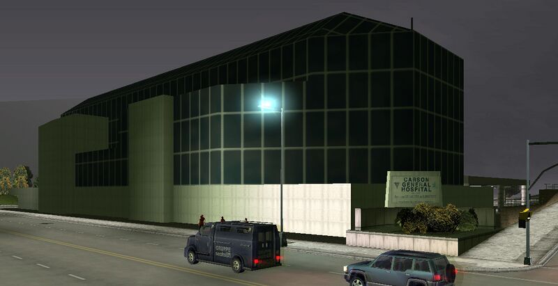 파일:CarsonGeneralHospital-GTA3-northeastwards.jpg