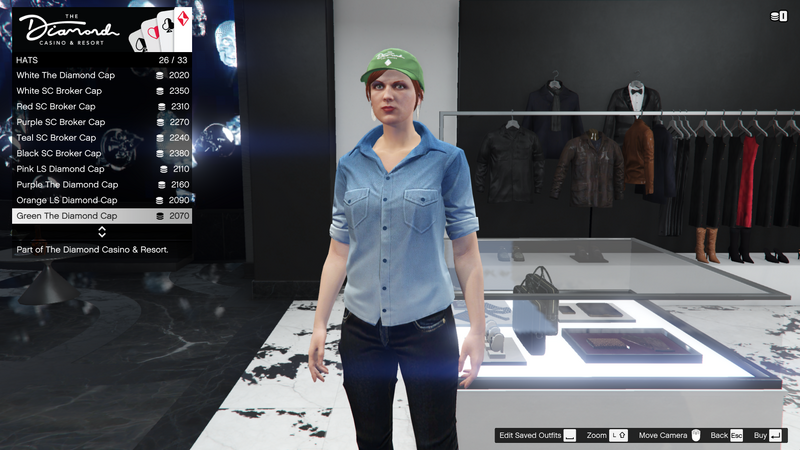 파일:CasinoStore-GTAO-FemaleHats25-GreenTheDiamondCap.png