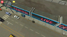 Grand Theft Auto: Chinatown Wars에서의 공연장 모습.