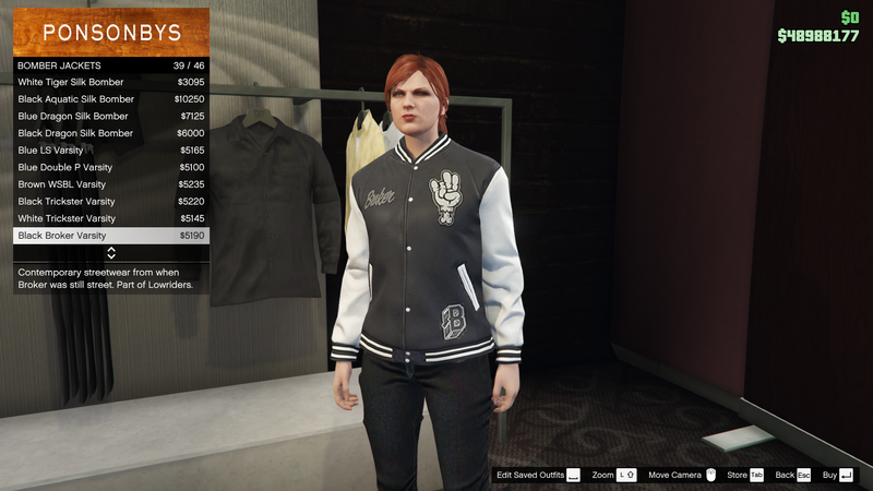 파일:Lowriders-GTAO-FemaleTops-BomberJackets6-BlackBrokerVarsity.png