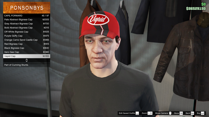 파일:CunningStunts-GTAO-MaleHats-Caps2-VapidCap.png
