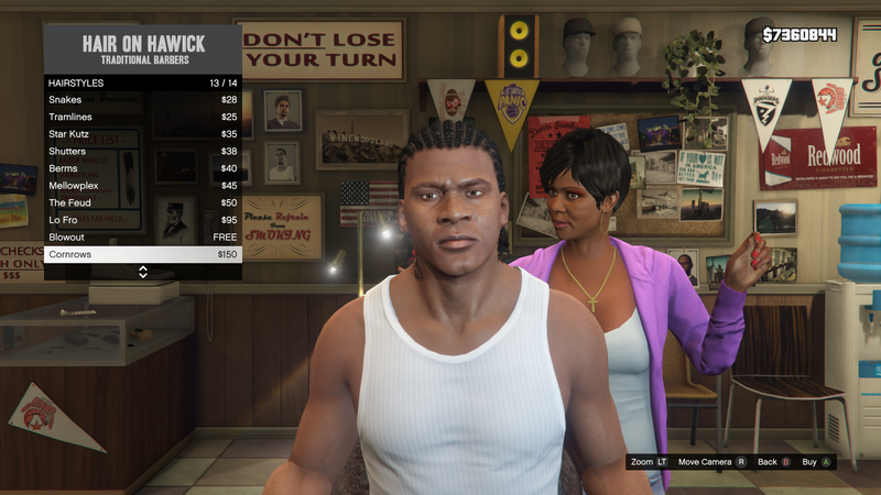 파일:FranklinClinton-GTAVe-Hairstyle-Cornrows.png