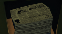 Grand Theft Auto IV에 등장하는 신문.