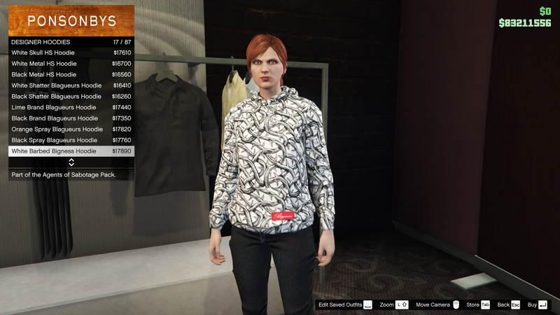 파일:AgentsofSabotage-GTAOe-FemaleTops-DesignerHoodies17-WhiteBarbedBignessHoodie.png
