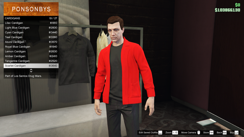 파일:LosSantosDrugWars-GTAOe-MaleTops-Cardigans43-ScarletCardigan.png
