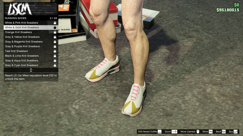 파일:LosSantosTuners-GTAO-MaleShoes-RunningShoes2-White&GoldKnitSneakers.png