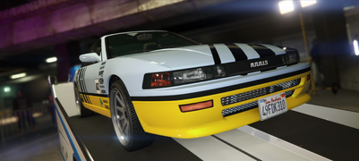 DLC 공식 트레일러에 등장한 전면 뷰.