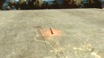 랭커스터 주유소에 있는 전투 산탄총.