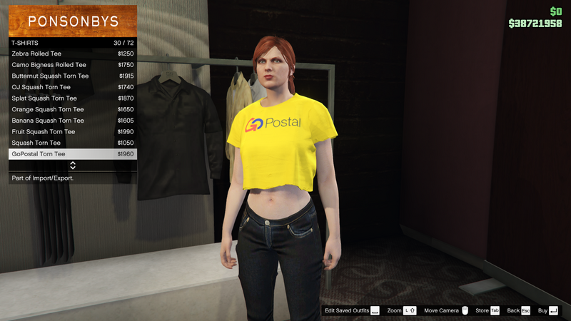 파일:ImportExport-GTAO-FemaleTops-TShirts25-GoPostalTornTee.png