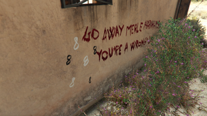 MerleAbrahams-GTAV-Merle'sHouseExteriorWall.png