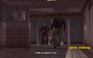 레이는 즉시 클로드에게 이전 파트너인 레온 맥카프리처럼 새로운 파트너도 밀고자라고 의심된다고 말합니다.