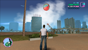 KeepieUppyBeachBall-GTAVC-Gameplay.png
