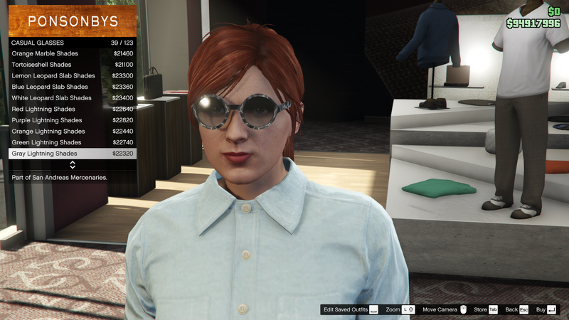 파일:SanAndreasMercenaries-GTAOe-FemaleGlasses-CasualGlasses38-GrayLightningShades.png