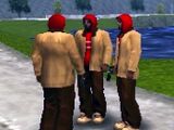 GTA LCS의 레드 잭스 조직원들.