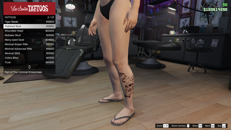 파일:TheCriminalEnterprises-GTAOe-FemaleTattoos-LeftLeg2-StabbedSkull.png