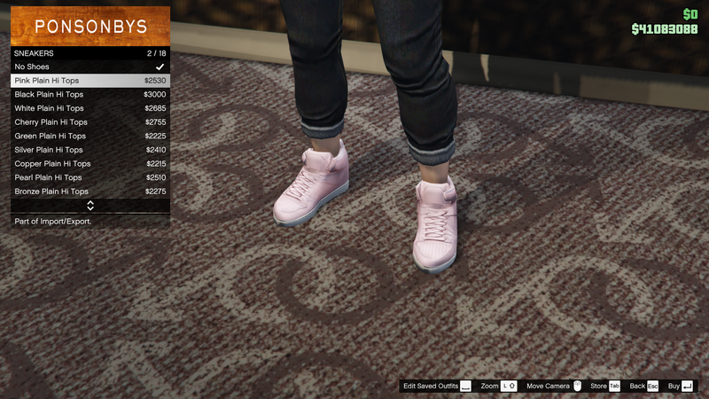 파일:ImportExport-GTAO-FemaleShoes-Sneakers1-PinkPlainHiTops.png