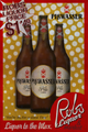 Pißwasser를 홍보하는 Rob's Liquor 포스터.
