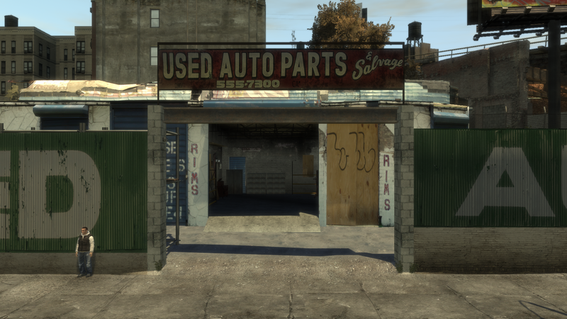 파일:UsedAutoParts&Salvage-GTAIV-Entrance.png