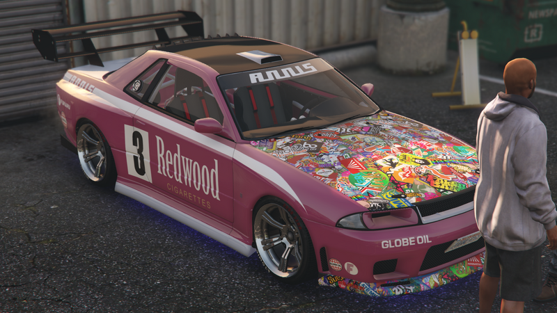 파일:BusinessBattle-CarMeet-GTAOe-ElegyRetroCustom-Pink-Redwood-front.png