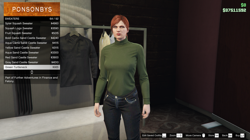 파일:FurtherAdventuresinFinanceandFelony-GTAO-FemaleTops-Sweaters1-GreenTurtleneck.png
