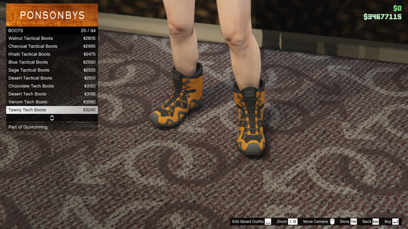 파일:Gunrunning-GTAO-FemaleShoes-Boots12-TawnyTechBoots.png
