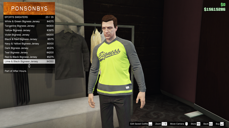파일:AfterHours-GTAO-MaleTops-SportsSweaters10-Lime&BlackBignessJersey.png