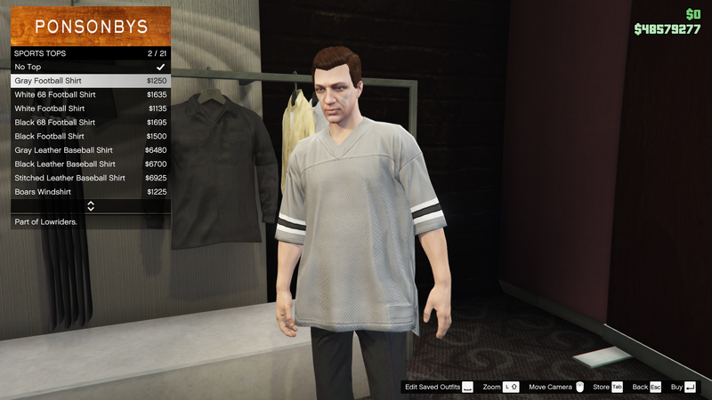 파일:Lowriders-GTAO-MaleTops-SportsTops1-GrayFootballShirt.png