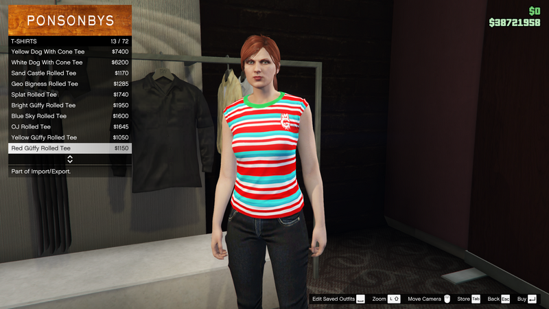 파일:ImportExport-GTAO-FemaleTops-TShirts8-RedGüffyRolledTee.png