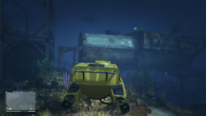 Wreck DelPerro Sub GTAV SubmersibleDocked.png