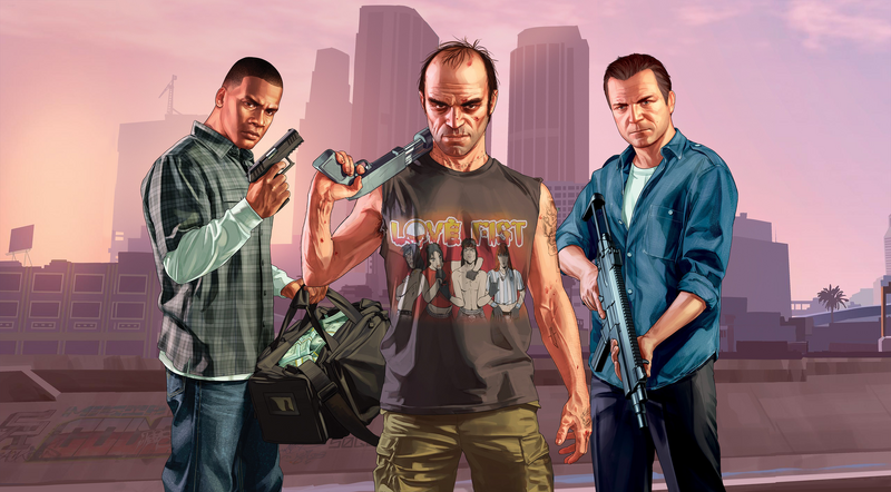 파일:Artwork-FranklinTrevorMichael-GTAV.png