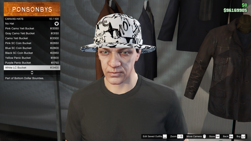 파일:BottomDollarBounties-GTAOe-MaleHats-CanvasHats9-WhiteLCBucket.png