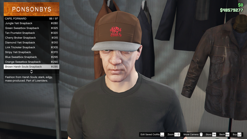 파일:Lowriders-GTAO-MaleHats-Caps21-BrownHarshSoulsSnapback.png