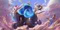 분노뿔 약탈자 "레전드 오브 룬테라" 일러스트 (Riot 계약 아티스트 Envar Studio 작업)
