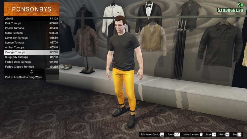 파일:LosSantosDrugWars-GTAOe-MalePants-Jeans7-OrangeTurnups.png