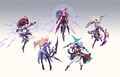 전투 여왕 카타리나 콘셉트 1 (라이엇 아티스트 Simon Dubuc)